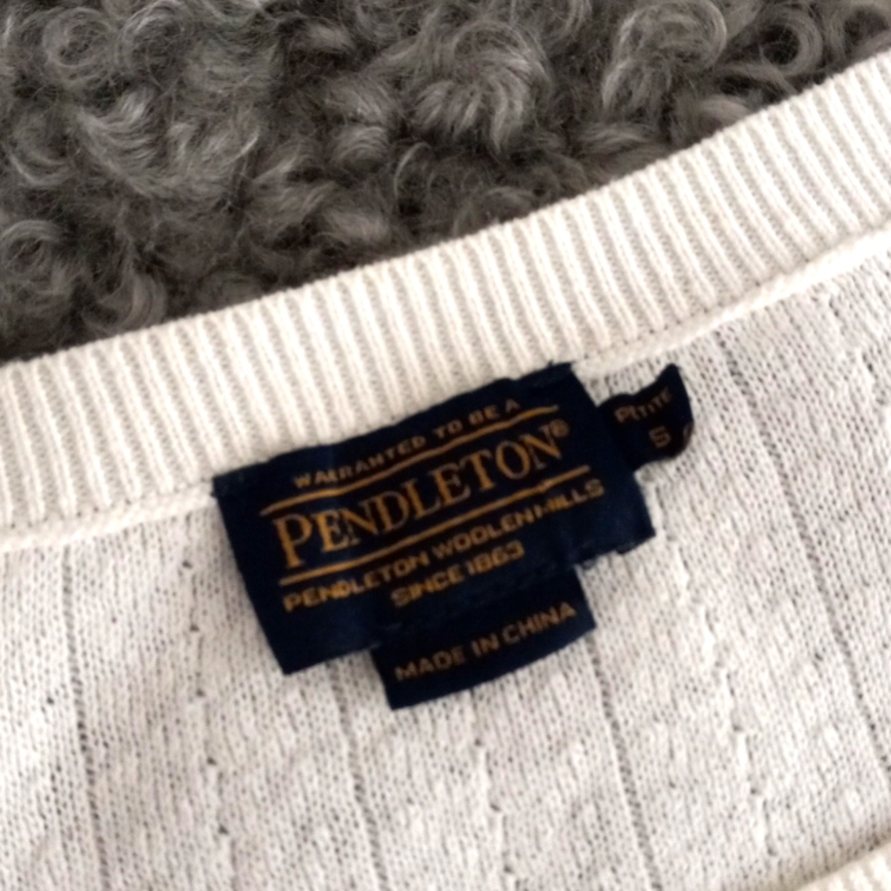 Pendleton linen and cotton blend sweater - Picture 2 of 10
